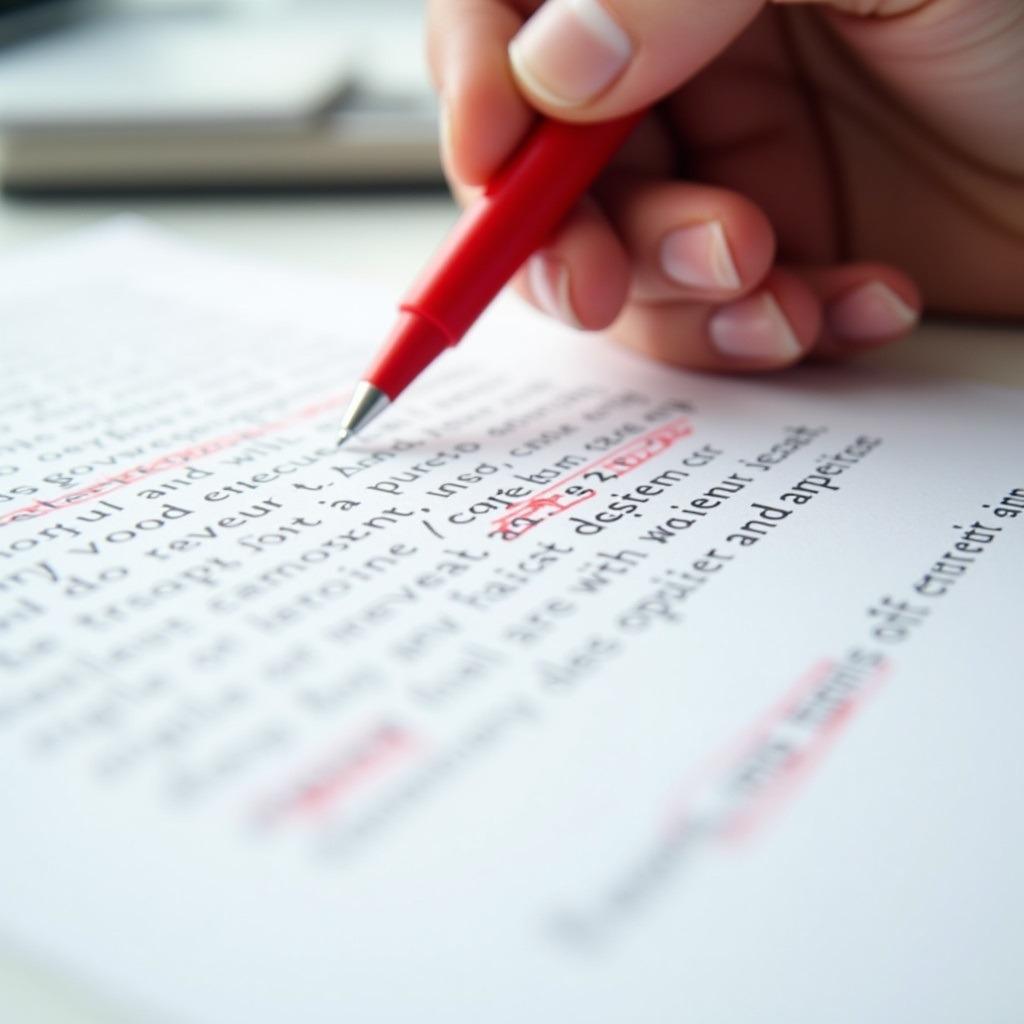 a picture of a translation revision